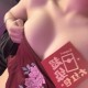 #微密圈 雪晴Astra 浴巾束腰肚兜